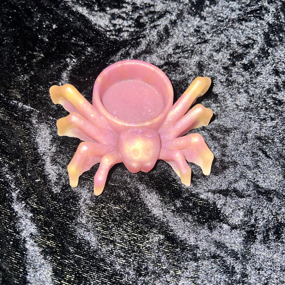GUMMY WORM -  Custom Handmade Spider Candleholders